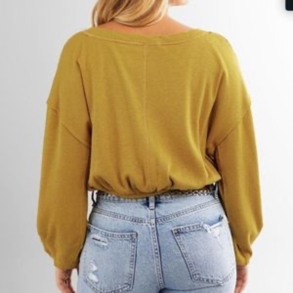 NEW with TAGS - Free People - We The Free Cuddle Bubble Pullover. Size S - Picture 5 of 15